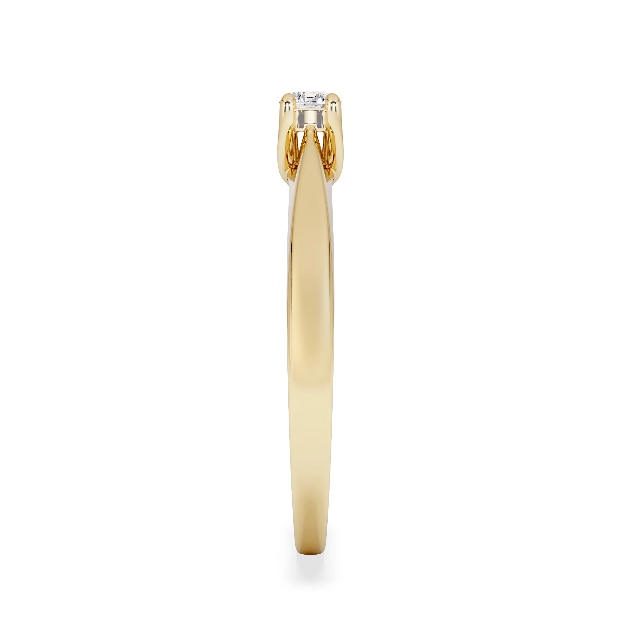 Naomi Lab Diamond Engagement Ring 0.15ct H/Si in 9K Gold - Image 6