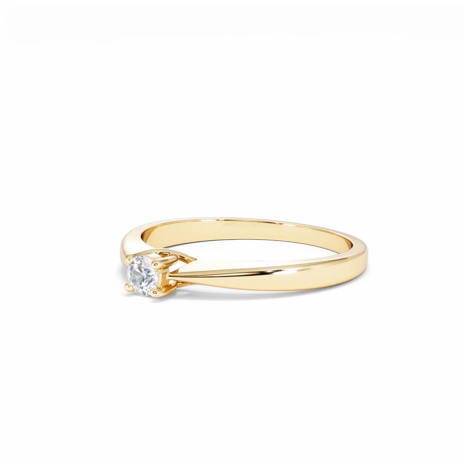 Naomi Lab Diamond Engagement Ring 0.15ct H/Si in 9K Gold - Image 79