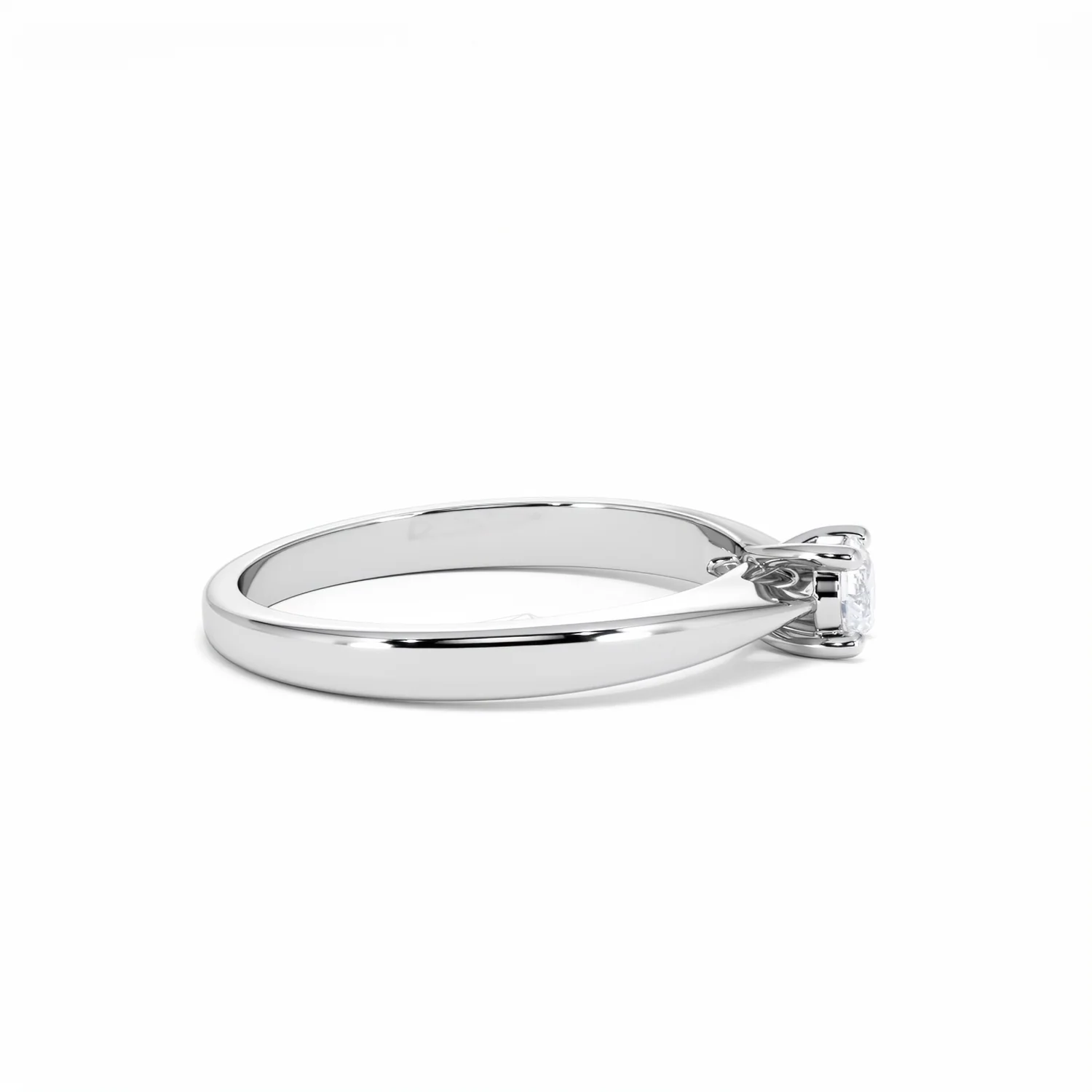 Naomi Lab Diamond Engagement Ring 0.25ct H/Si in 925 Silver - Image 26