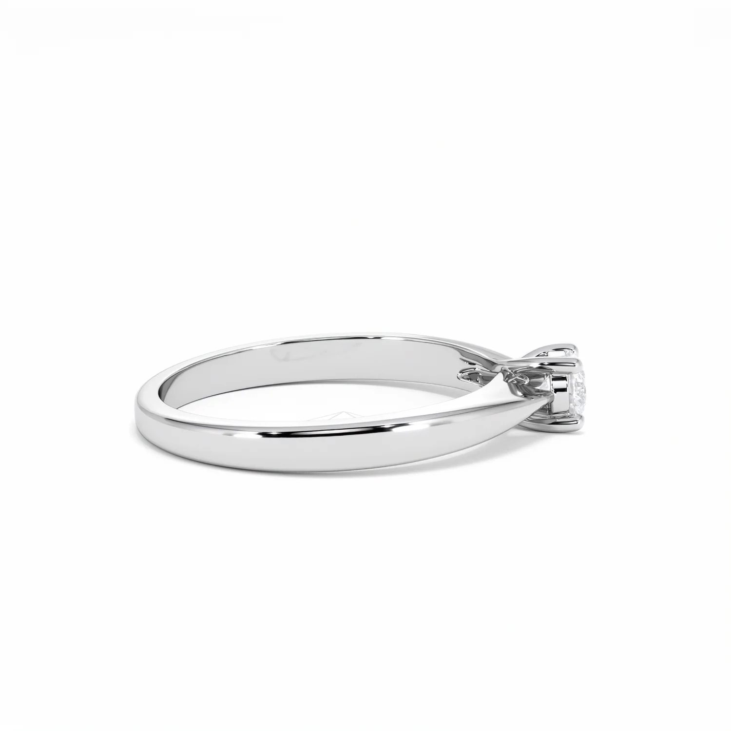 Naomi Lab Diamond Engagement Ring 0.25ct H/Si in 925 Silver - Image 28