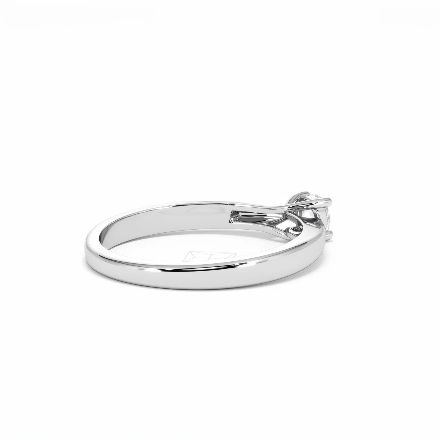 Naomi Lab Diamond Engagement Ring 0.25ct H/Si in 925 Silver - Image 36