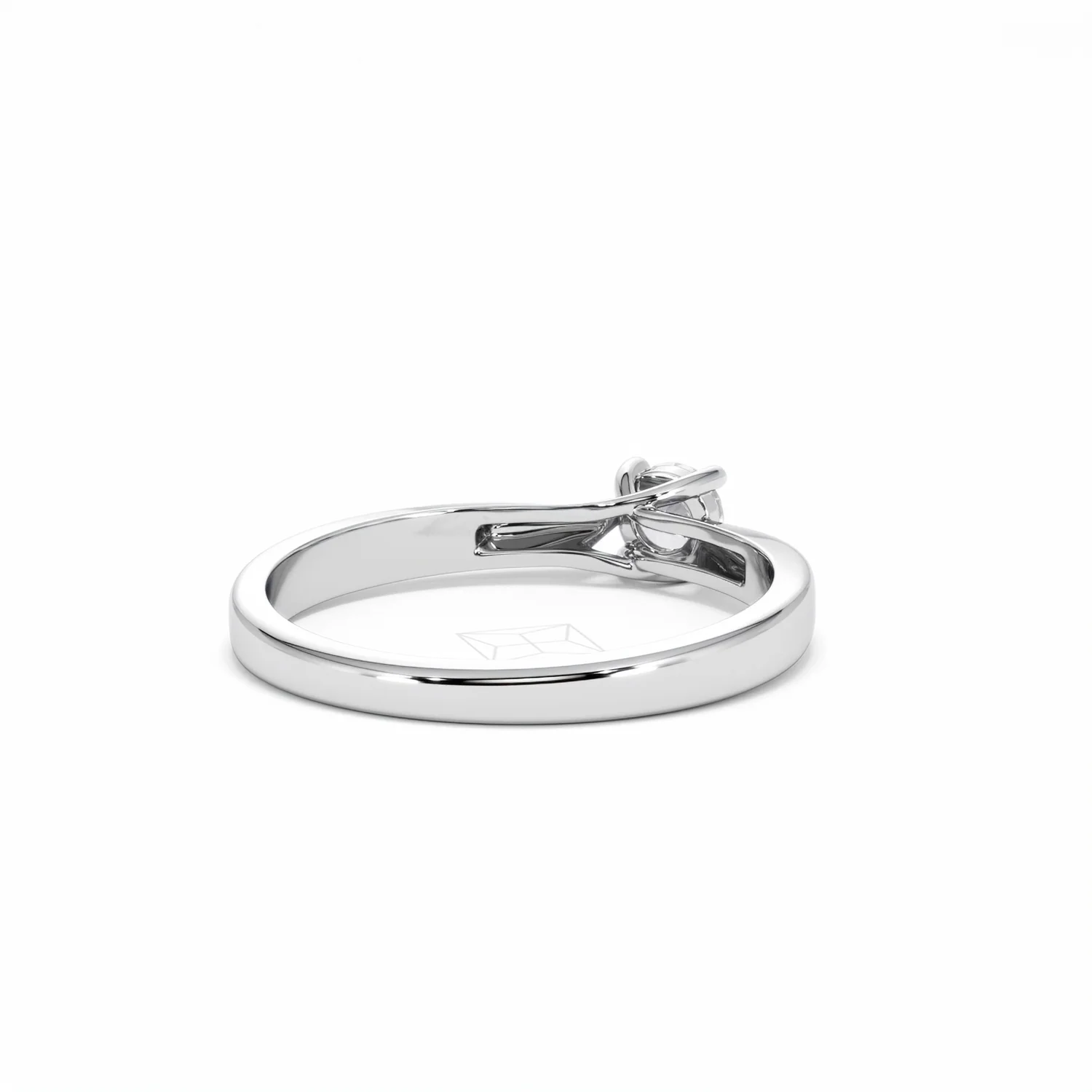 Naomi Lab Diamond Engagement Ring 0.25ct H/Si in 925 Silver - Image 42