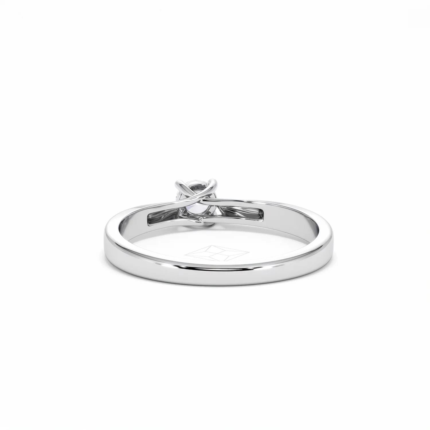 Naomi Lab Diamond Engagement Ring 0.25ct H/Si in 925 Silver - Image 50
