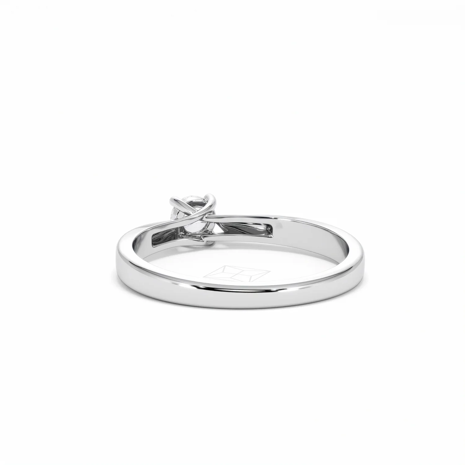 Naomi Lab Diamond Engagement Ring 0.25ct H/Si in 925 Silver - Image 52