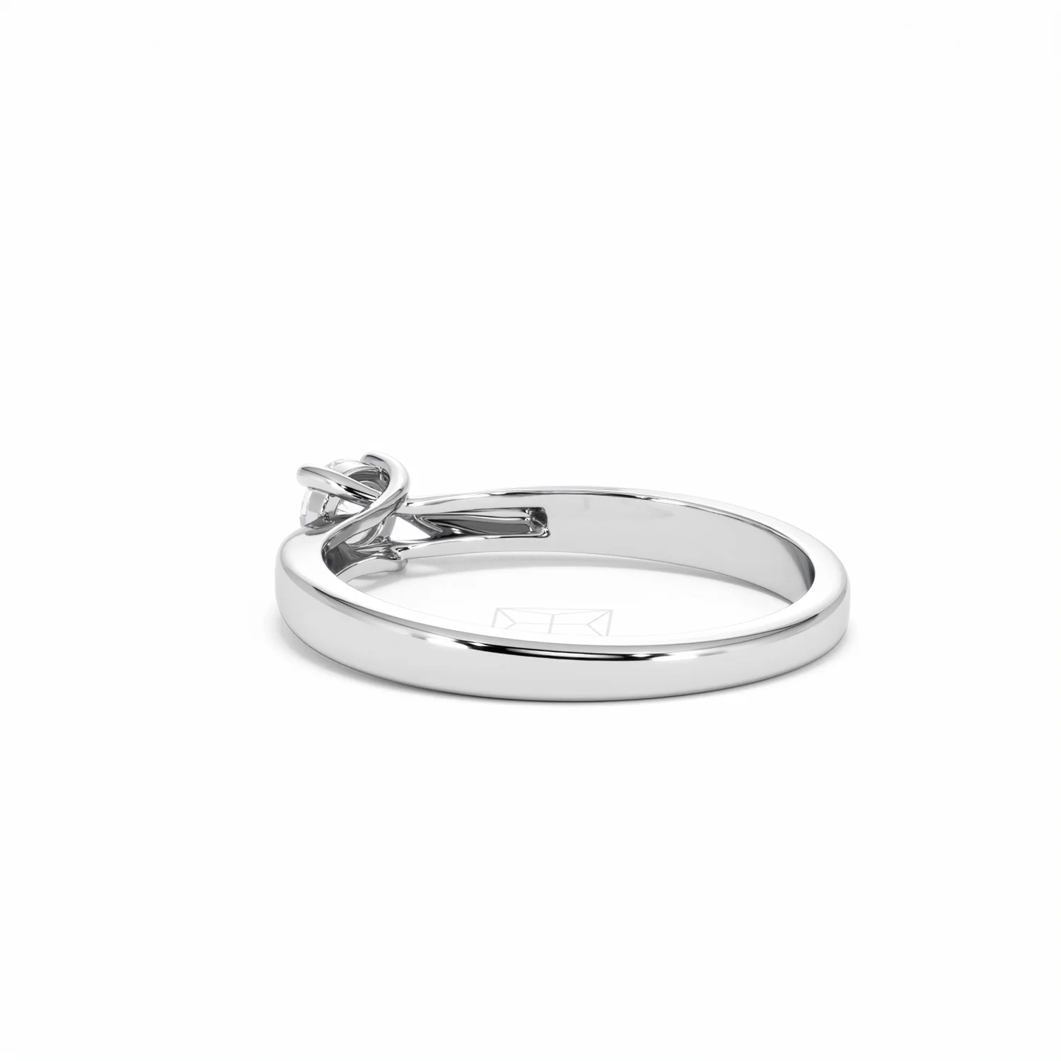 Naomi Lab Diamond Engagement Ring 0.25ct H/Si in 925 Silver - Image 57