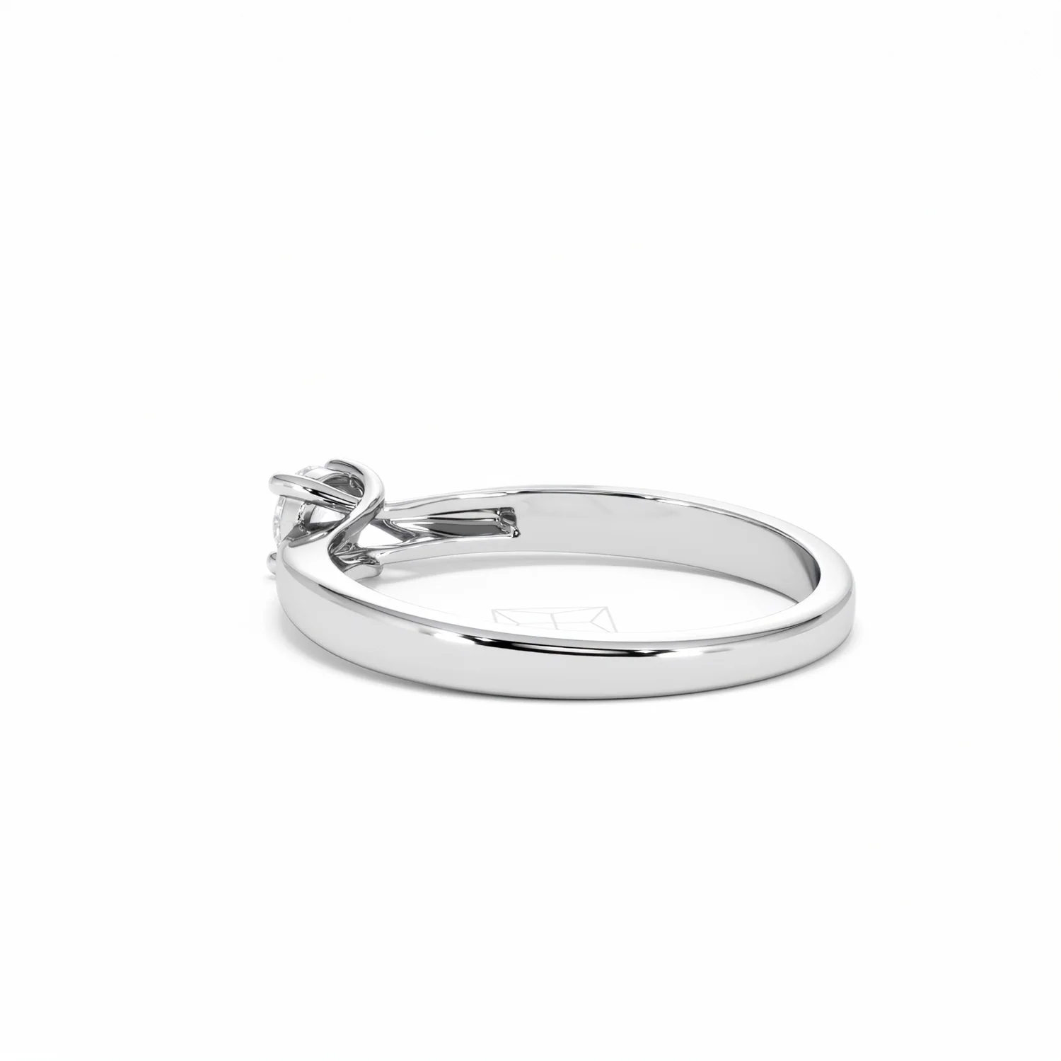 Naomi Lab Diamond Engagement Ring 0.25ct H/Si in 925 Silver - Image 59