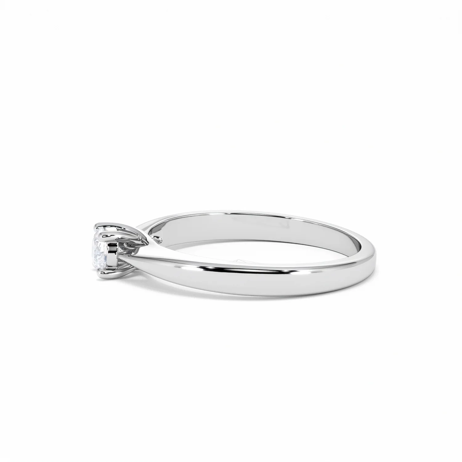 Naomi Lab Diamond Engagement Ring 0.25ct H/Si in 925 Silver - Image 70