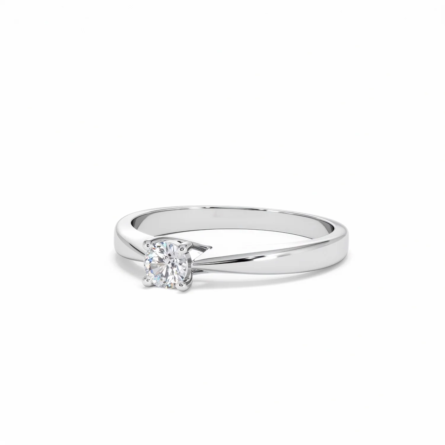Naomi Lab Diamond Engagement Ring 0.25ct H/Si in 925 Silver - Image 82